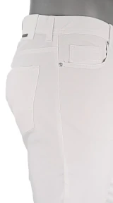 ALBERTO - PIPE L.WEIGHT COOLMAX BUSINESS JEANS - WHITE