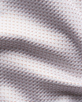 ETON -MICRO CHECK KING TWILL SHIRT -ORANGE