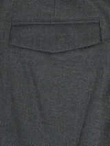 ALBERTO - MIKO FLANNEL GREY HERRINGBONE PANT