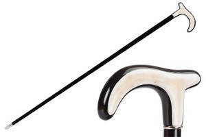 PASOTTI- Classic Horn Cane - Water Buffalo