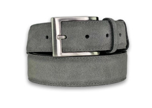ARMIN OEHLER -YALE GRANITE LEATHER SUEDE BELT