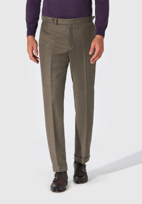 HILTL- VARO U LUX. WOOL & CASH W/SIDE ADJUSTER-TAUPE