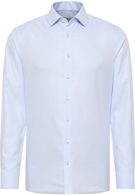 ETERNA - ROYAL TWILL SLIM FIT - SKY