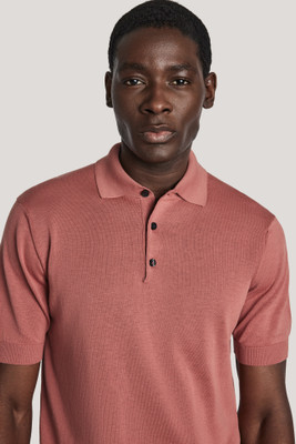 JACK VICTOR - D.CORAL TUPPER S/S KNIT POLO