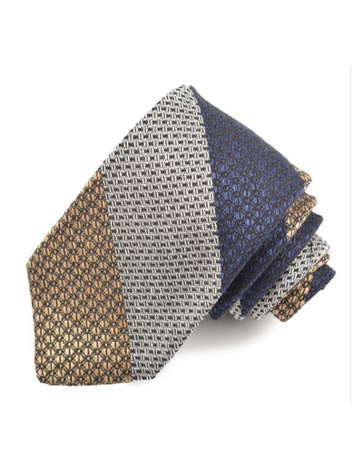 TEXTURED THICK BAR HEATHER TONE STRIPE-S/N/L
