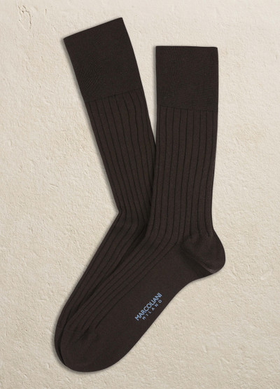 MARCOLIANI-4001 Essence of Cotton Soft Ribbed Socks