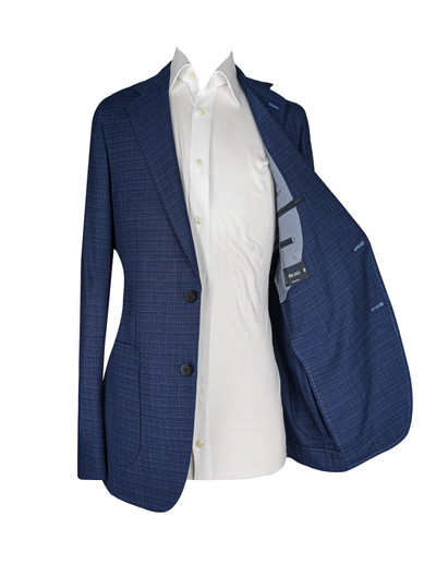 AE-REDA JACKET-BLUE W/L.BLUE STITCH