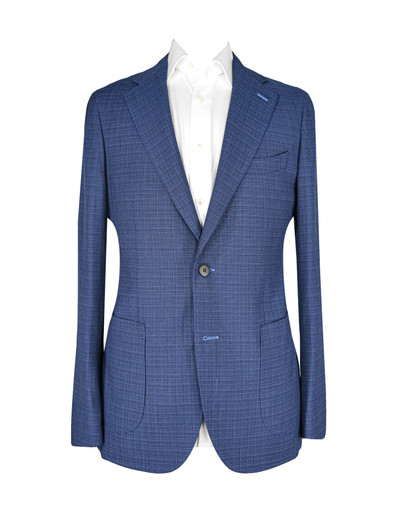 AE-REDA JACKET-BLUE W/L.BLUE STITCH