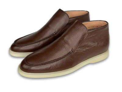 ARMIN OEHLER -MILAN HIGH TOP -BROWN LEATHER