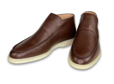 ARMIN OEHLER -MILAN HIGH TOP -BROWN LEATHER