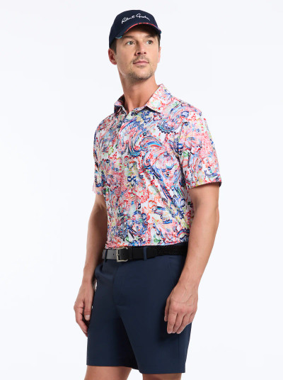 ROBERT GRAHAM - ODEN SHORT SLEEVE POLO