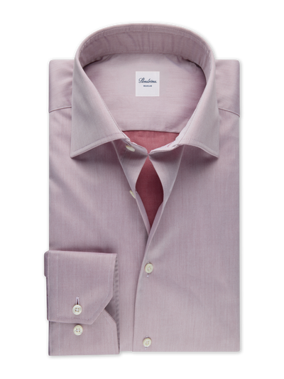 STENSTROMS - LIGHT RED TWILL SHIRT