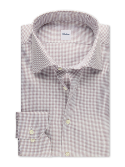 STENSTROMS - RED CHECK TWILL SHIRT