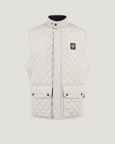 BELSTAFF - ICON GILET -CEMENT GREY BELSTAFF - ICON GILET -CEMENT GREY