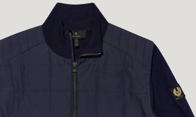 BELSTAFF - KELBROOK ZIP CARDIGAN-DARK INK BELSTAFF - KELBROOK ZIP CARDIGAN-DARK INK