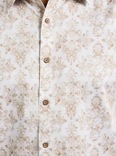 ROBERT GRAHAM-DELANCEY L/S WOVEN SHIRT -KHAKI