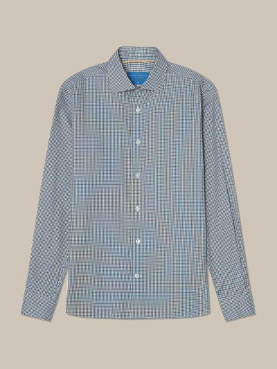 ROBERT TALBOTT - REYNOLDS ULTRA LIGHT BRUSHED CHECK SHIRT-OLIVE ROBERT TALBOTT - REYNOLDS ULTRA LIGHT BRUSHED CHECK SHIRT-OLIVE