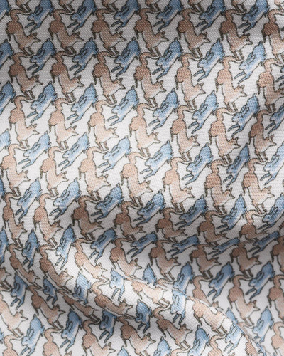 ETON - MICRO MOTIF PRINT SHIRT