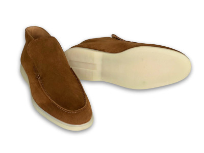 ARMIN OEHLER -Milan High Top -COGNAC SUEDE