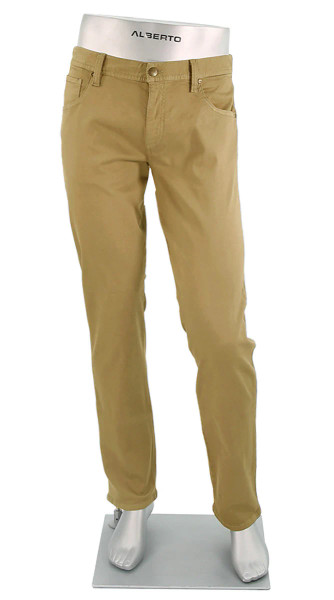 ALBERTO PANTS-PIPE SUPER STRETCH-DENIM-BEIGE ALBERTO PANTS-PIPE SUPER STRETCH-DENIM-BEIGE