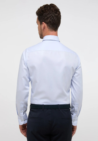 ETERNA - ROYAL TWILL SLIM FIT - SKY