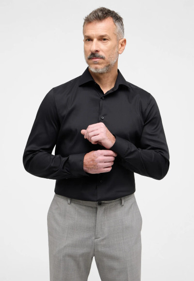 ETERNA - PERFORMANCE SLIM FIT - BLACK