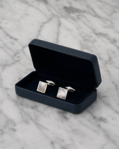 ETON - WHITE MOTHER OF PEARL CUFFLINKS