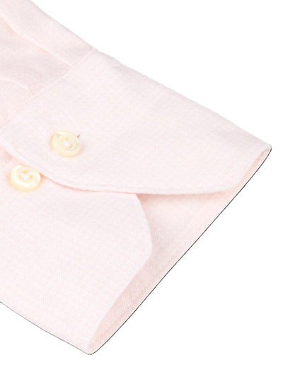 STENSTROMS - CHECKED LINEN / LYOCELL SHIRT -LT PINK