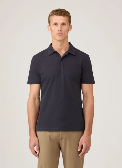 SUNSPEL -RIVIERA S/S POLO -NAVY