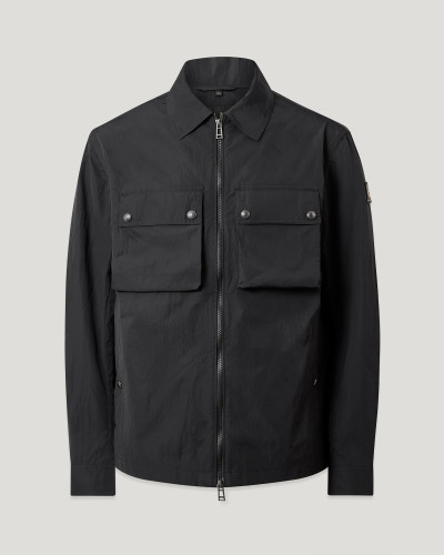 BELSTAFF-TOURER OVERSHIRT -BLACK