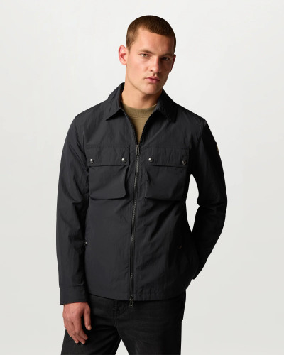 BELSTAFF-TOURER OVERSHIRT -BLACK