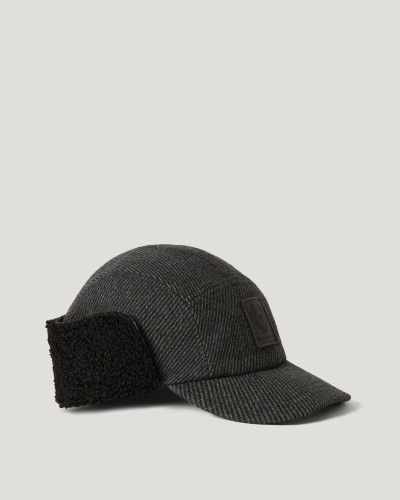 BELSTAFF -TRAIL HAT WOOL - CHARCOAL