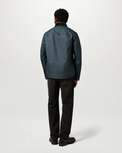 BELSTAFF- GROUND JACKET WAXED COTTON -PETROL