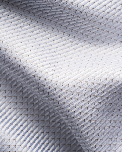 ETON -MICRO CHECK KING TWILL SHIRT-M. GREY