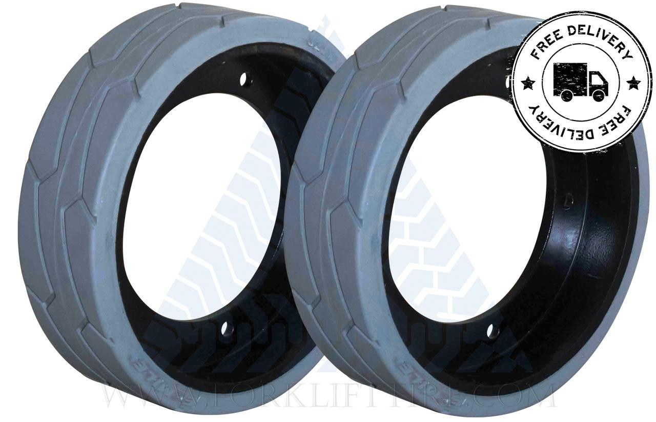 323x100 Non-Marking Mold-On Tires for JLG 1930ES & 1230ES Lifts
