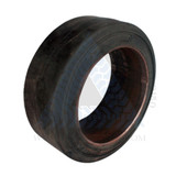 10-1/2x6x5 Made In USA Cushion Solid Tire