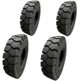 21x8-9-6.00 and 18x7-8-4.33 Non-Marking Solid Resilient Tires or 4X DEAL