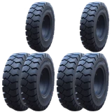 8.25x15-6.50 and 7.00x12-5.00 General-Usage Solid Resilient Tires or 6X DEAL