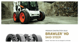 Brawler™ HD Skid Steer Solid Tires Guide: Flat-Proof, Bolt-On Wheel, Traction vs Smooth, Sizes & Load Ratings