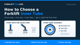 How to Choose a Forklift Inner Tube: Valve Types, Sizes & Cross-Reference