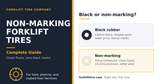 Non-Marking Forklift Tires: Complete Guide