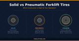 Solid vs Pneumatic Forklift Tires: Differences Explained