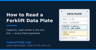 How to Read a Forklift Data Plate
