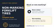 Non-Marking Forklift Tires: Complete Guide