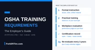 OSHA Forklift Training Requirements