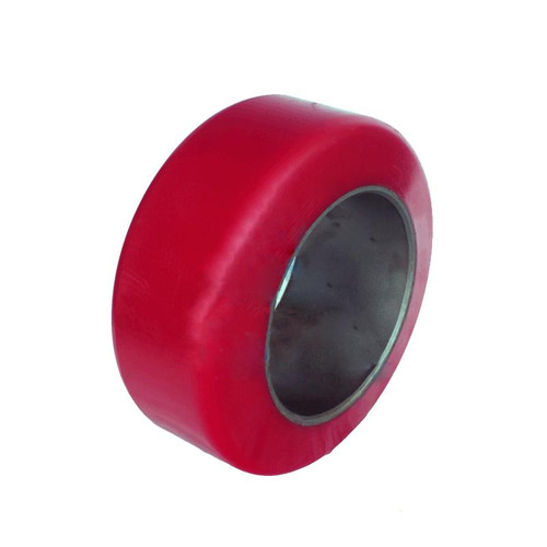 10x5x6-1/2 Made In USA Polyurethane Press On Tire - SPS 