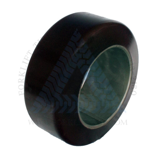 12-3/4x5-1/2x8 Made In USA Polyurethane Press On Tire
