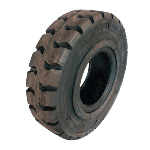 21x8-9-6.00" Made In USA Solid Resilient Forklift Tire