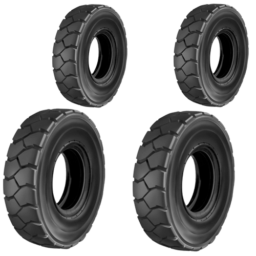 28x9-15 or 8.15-15 14PR and 6.50-10 12PR Forklift Air Pneumatic Tires  TTFs 4X BUNDLE
