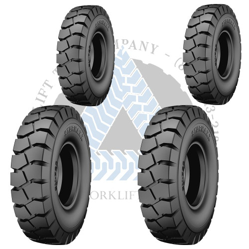 8.25-15 16PR and 7.00-12 14PR Starmaxx Forklift Air Pneumatic Tires or TTFs 4X BUNDLE